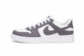 White & Grey Low-Top Sneakers